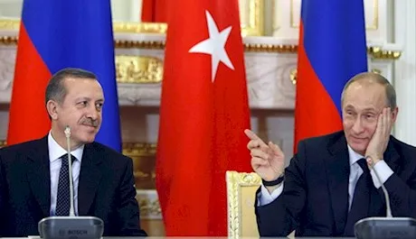 توجه رسانه‌ها به شوخی پوتین با اردوغان