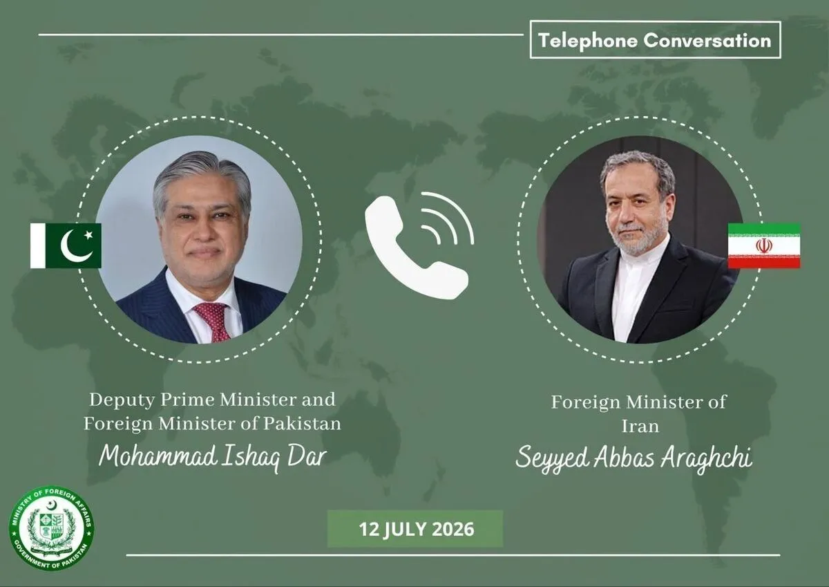 تماس تلفنی عراقچی و وزیر خارجه پاکستان / گفت‌وگو تنها راه‌حل اختلافات است