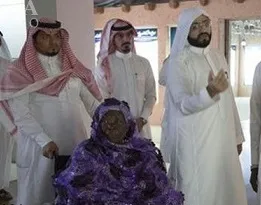 مادر بزرگ اوباما به عمره رفت +عکس