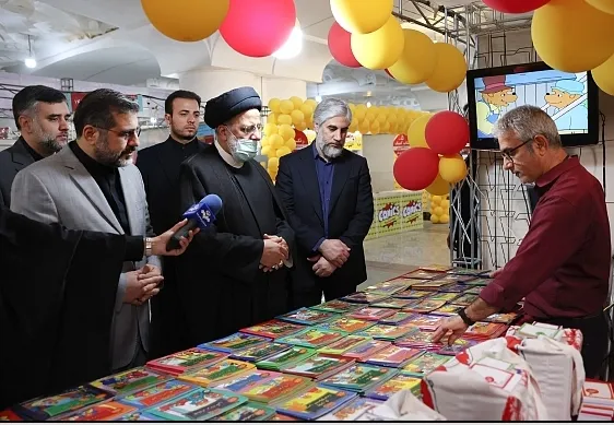 رییس جمهور صبح امروز از نمایشگاه کتاب بازدید کرد