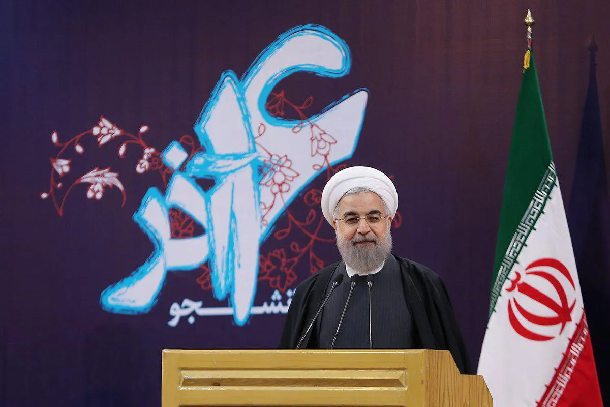 رییس جمهوری روز دانشجو در جمع دانشجویان سیستان