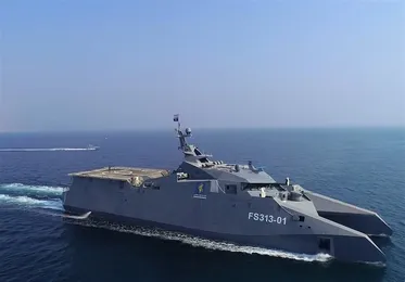 IRGC unveils high-speed missile-launching vessel