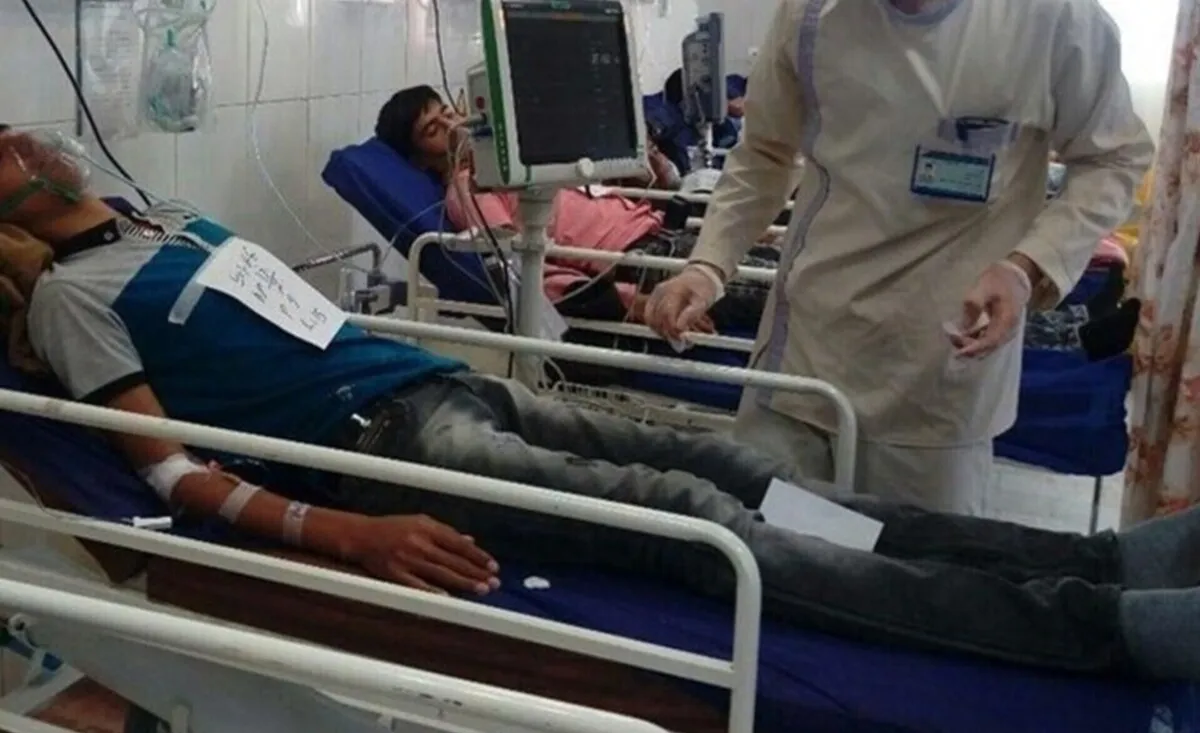 حادثه در بندرعباس / ۱۳ کارگر راهی بیمارستان شدند