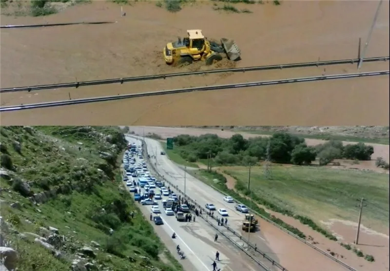جنوب پلدختر در وضعیت قرمز بارندگی / روستای «چم‌گز» تخلیه شد