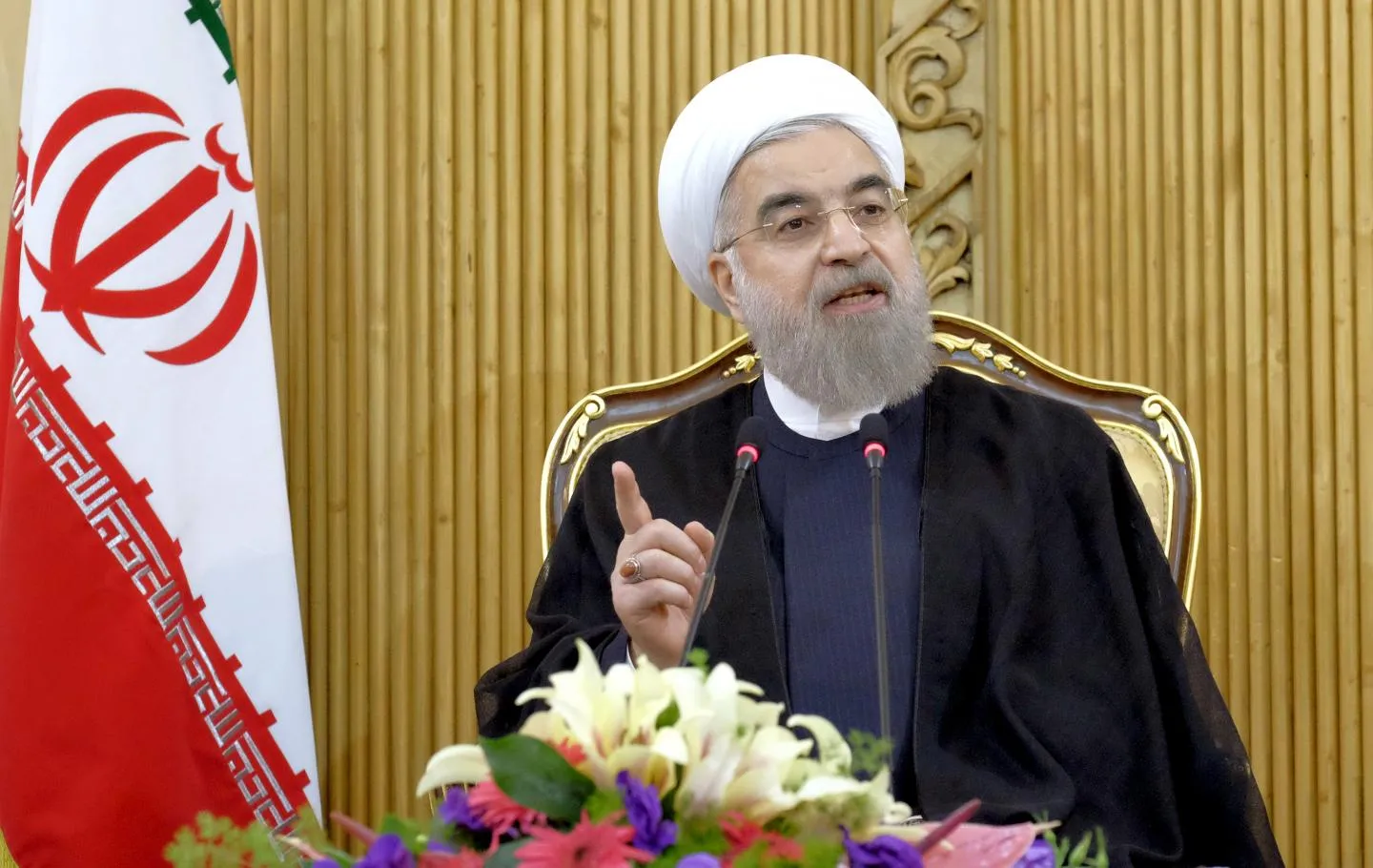 Pres. Rouhani sets calm, opening in foreign relations as his goals