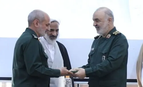 سردار کاظمی بعنوان رییس سازمان اطلاعات سپاه معارفه شد