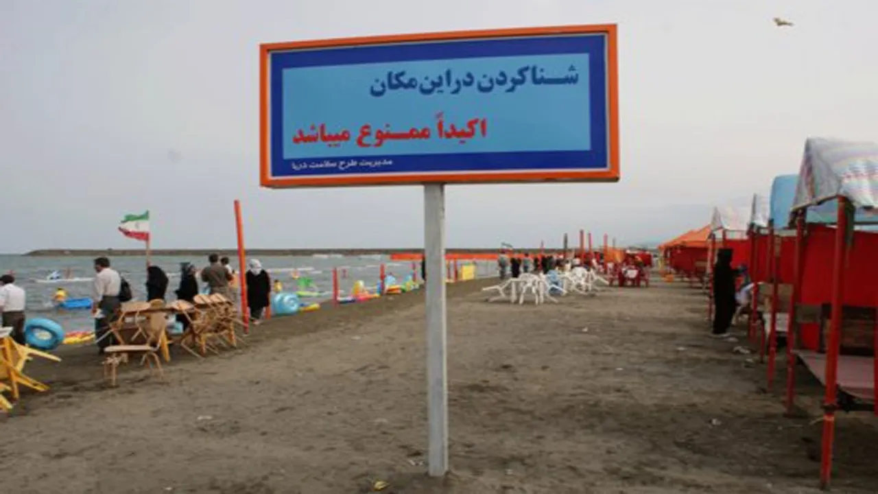 ورودی سواحل دریای خزر چه قدر است؟