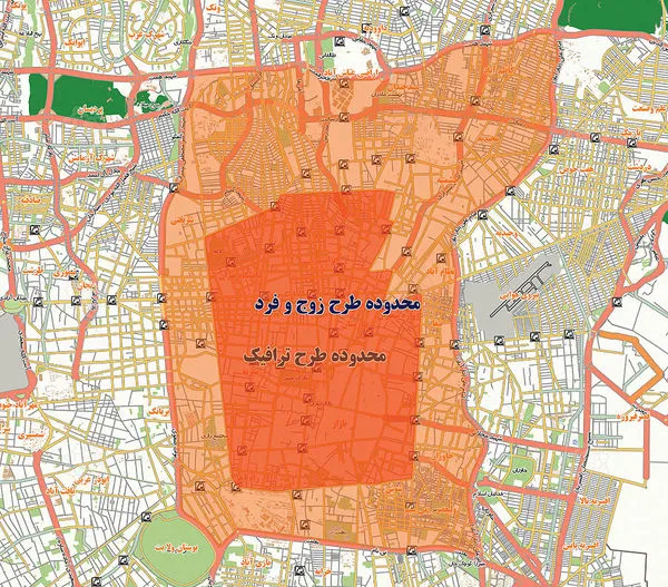 تصویر پلیس از طرح ترافیک جدید