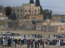 داعش، مانع فرار آوارگان به ترکیه +عکس
