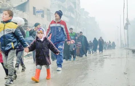 تاخیر در روند تخلیه شرق حلب