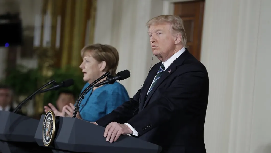 Trump Blasts Germany Again as Merkel, Modi Cite Mutual Values