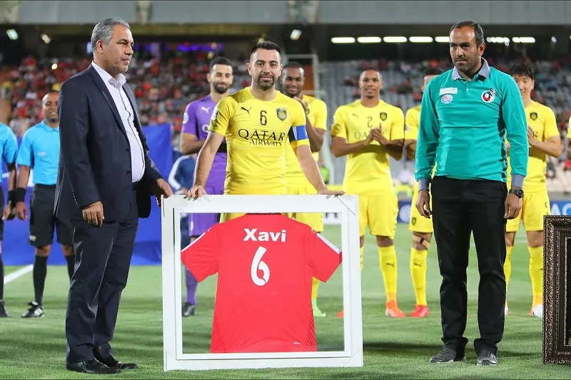 بازتاب مراسم تقدیر از «ژاوی» در اینستاگرام AFC