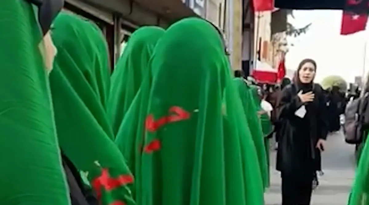 ویدئو وایرال شده از عزاداری زنان ترکیه برای امام حسین در ایام محرم + فیلم