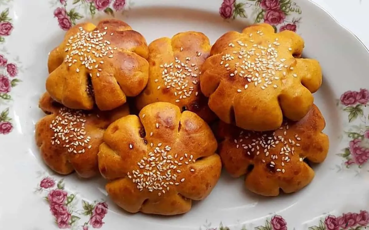 خوراکی چی درست کنم؟ / طرز تهیه کلوچه حلوایی + فیلم