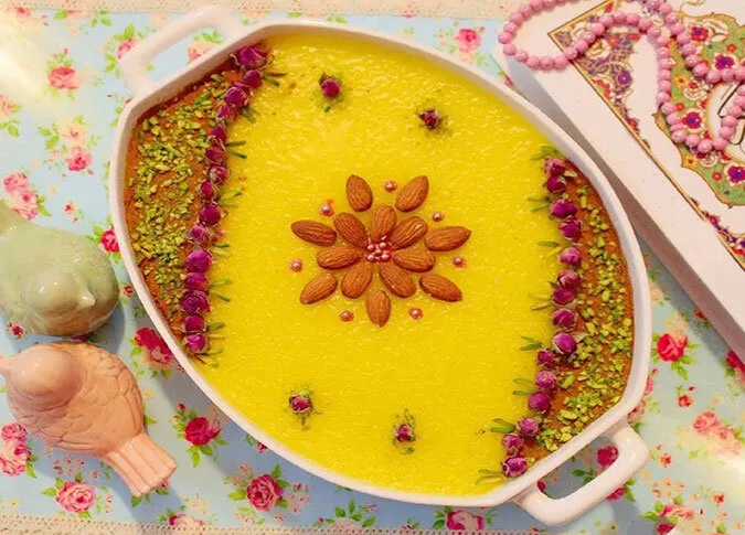 طرز تهیه مشکوفی دسر مازندرانی در ماه رمضان