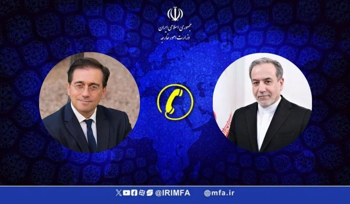 Araghchi lauds Spain’s principled stance opposing military aggression against Iran