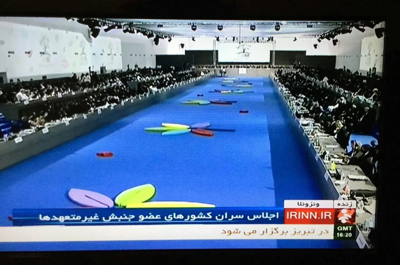 روحانی ریاست جنبش عدم تعهد را به مادورو سپرد