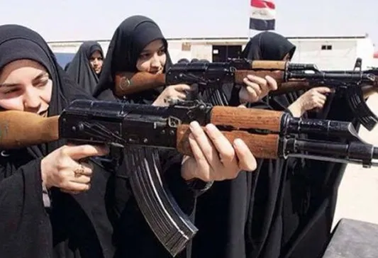 مسلح‌شدن زنان‌عراق برای‌مقابله باداعش