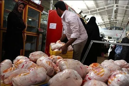 افزایش ۲۰۰ تومانی قیمت مرغ