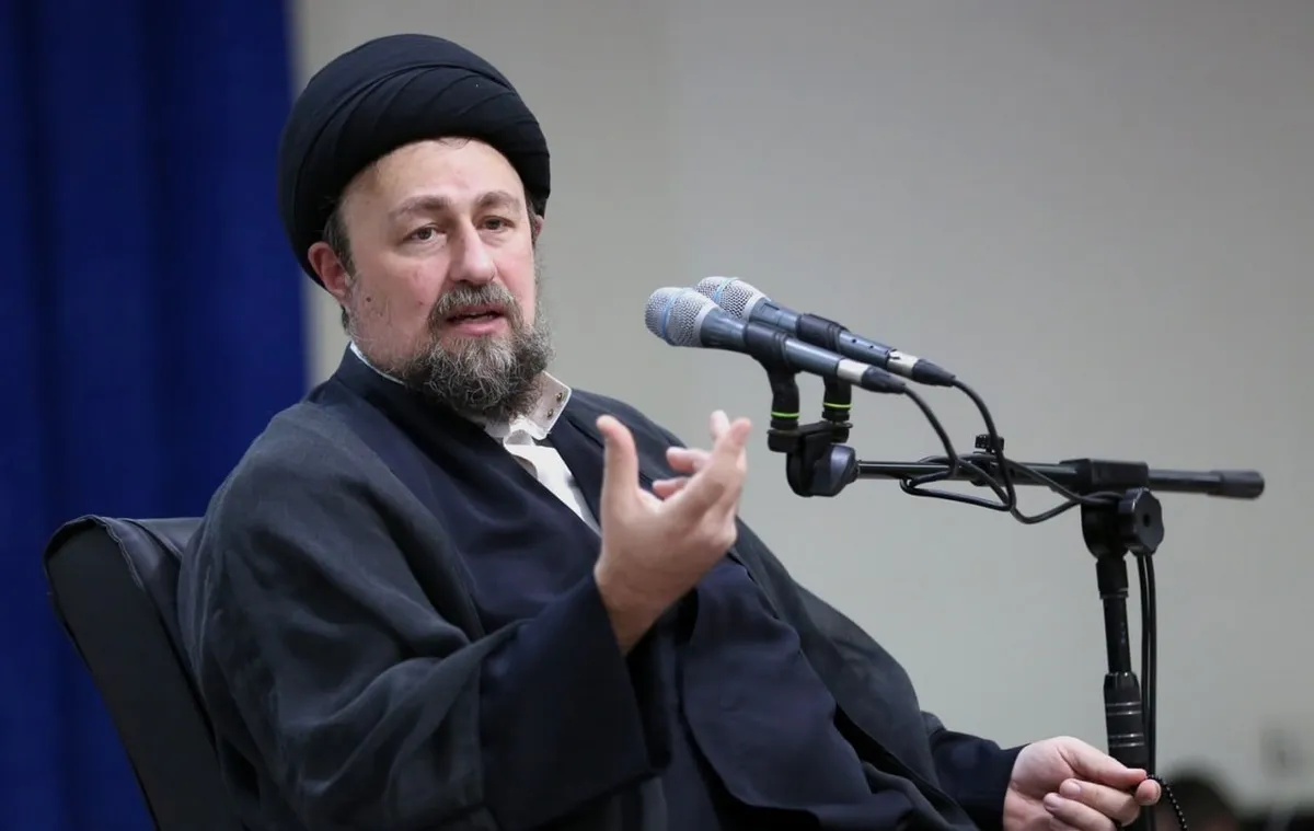 سید حسن خمینی: باور کنيم که حکومت‌ از آن‌ مردم‌ است‌