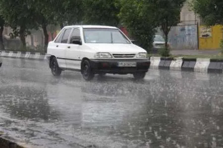 باران در جاده های سه استان،‌مراقب باشید