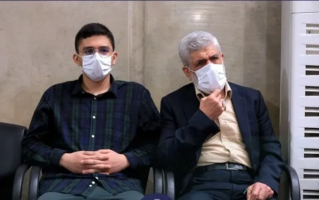 فرزند شهید هسته ای در دیدار با رهبر معظم انقلاب + عکس