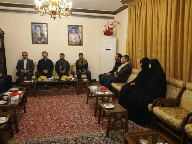 سفر خانواده شهیدحججی به سوریه +عکس
