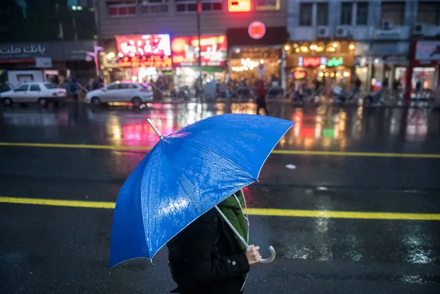 آسمان تهران امشب بارانی است