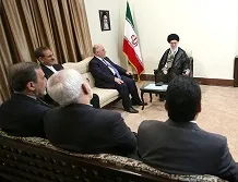 دیدارنخست‌وزیر‌عراق‌بامقام‌معظم‌رهبری+عکس