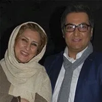 مهرداد میناوند در کنار همسرش +عکس
