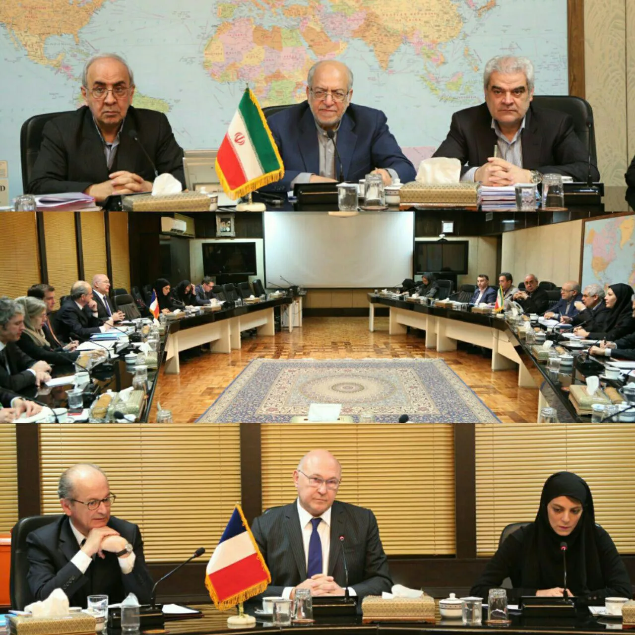 دیدار نعمت‌زاده با وزیر اقتصاد فرانسه +عکس