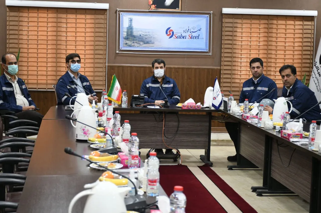 بازدید وزیر تعاون, کار و رفاه اجتماعی از کارخانه صبا فولاد خلیج فارس