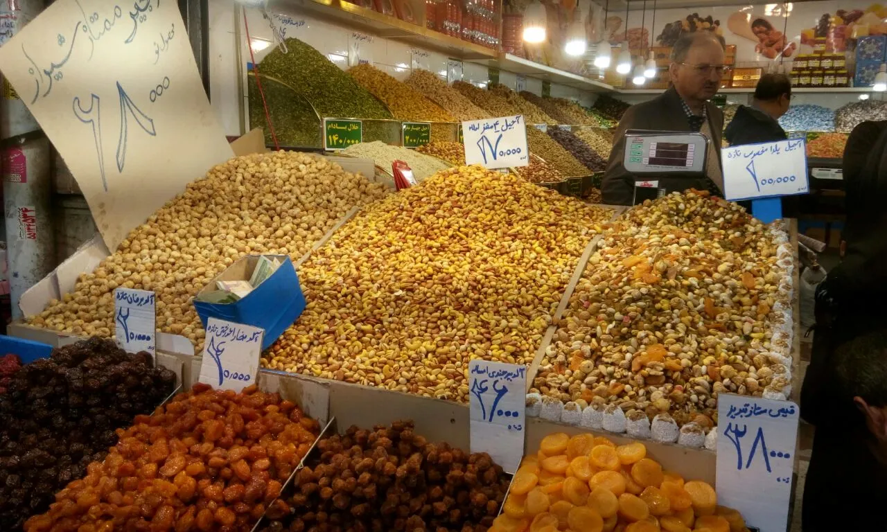 آجیل‎ها روی دست فروشندگان ماند