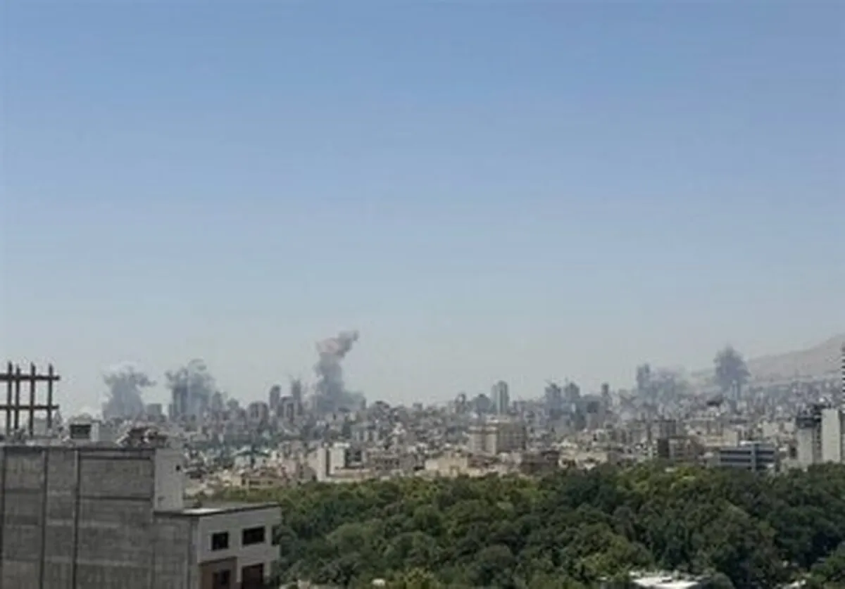 شنیده شدن صدای انفجار مهیب در تهران