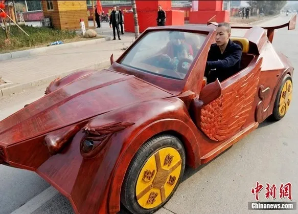 یک خودروی کاملاً دست‌ساز +تصاویر