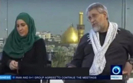 عکسی که شکدم از طالب زاده منتشر کرد