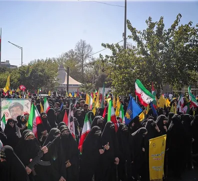 تصاویری-از-رزمایش-موتور-سواران-جان-فدا