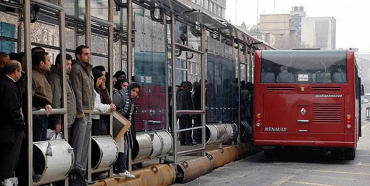 شهروندان بدون ماسک وارد اتوبوس نشوند