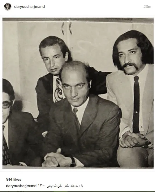 داریوش ارجمند ۴۵ سال پیش +عکس
