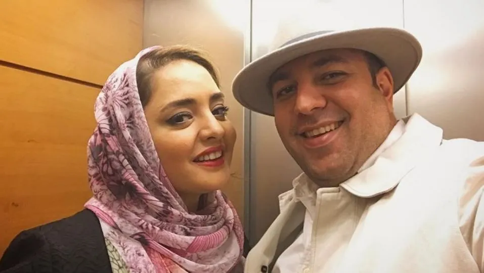 شوخی جنجالی نرگس محمدی با همسرش / واکنش جالب علی اوجی