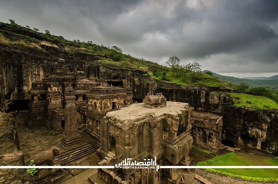 عجایب گردشگری هند؛ معبد شگفت انگیز کایلاسا