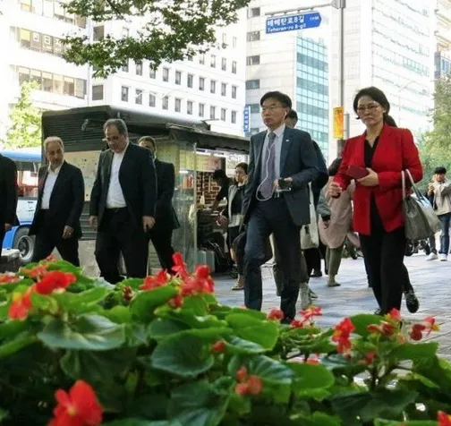 تهرانگردی شهردار تهران در سئول! +تصاویر