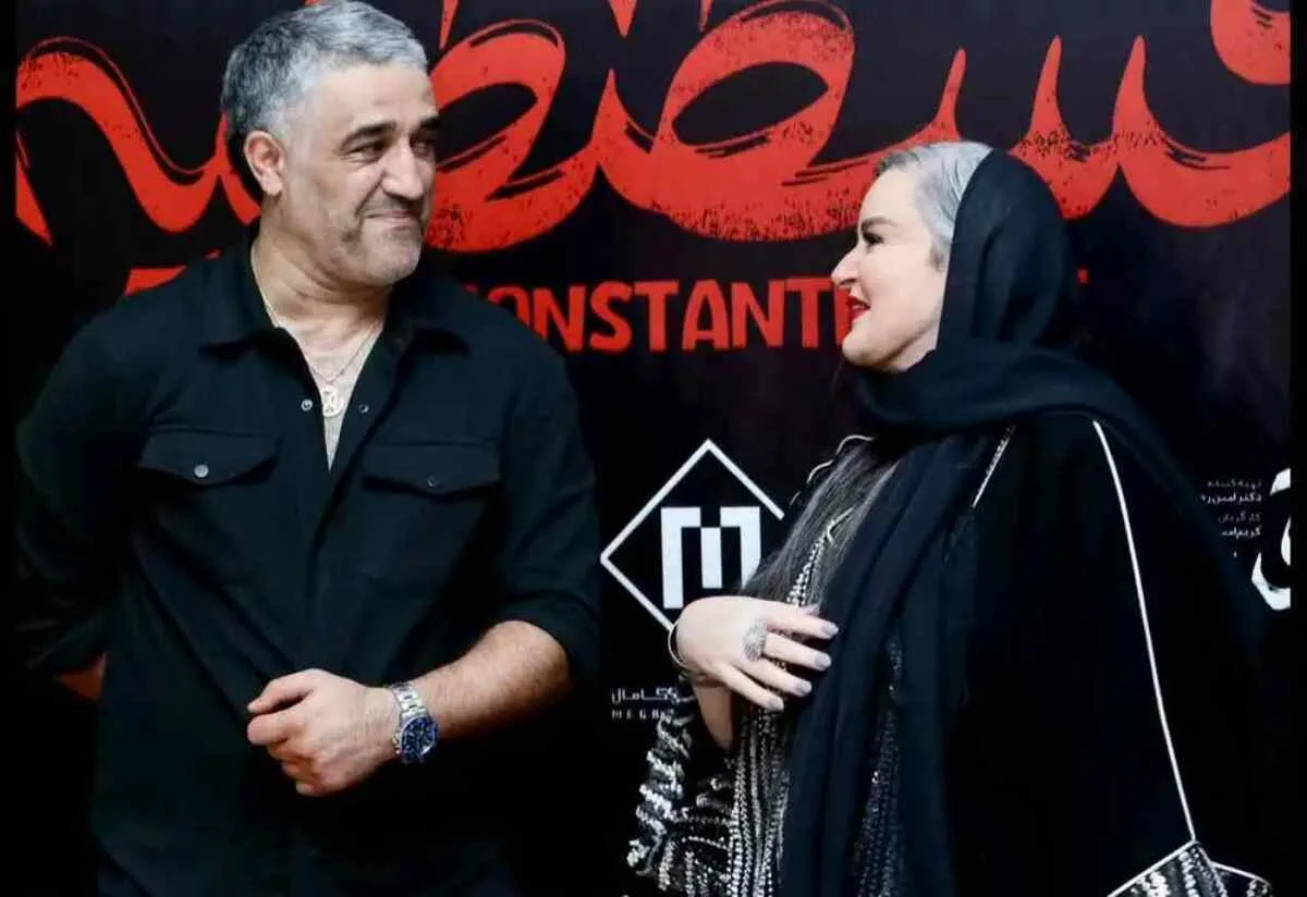 عکس زیرخاکی از پژمان جمشیدی و نعیمه نظام‌دوست در ترکیه