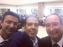 سلفی رئیس اتاق بازرگانی +عکس