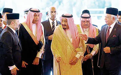 اثاث ۵۰۶ تُنی ملک‌ سلمان در سفر به اندونزی