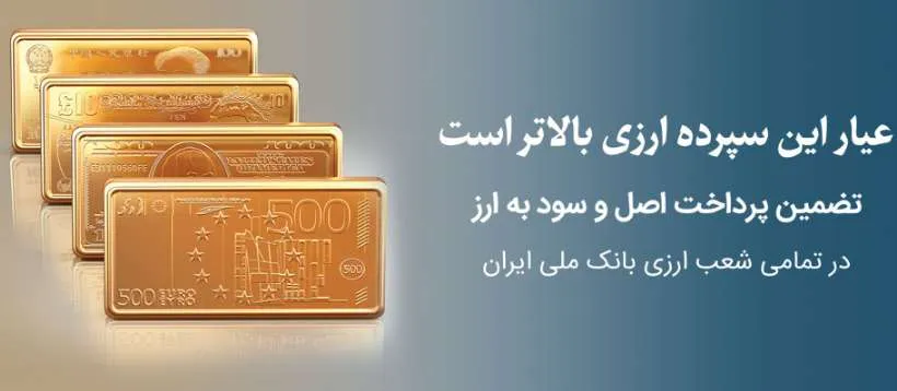 شرایط سپرده‌گذاری ارزی در بانک ملی ایران اعلام شد