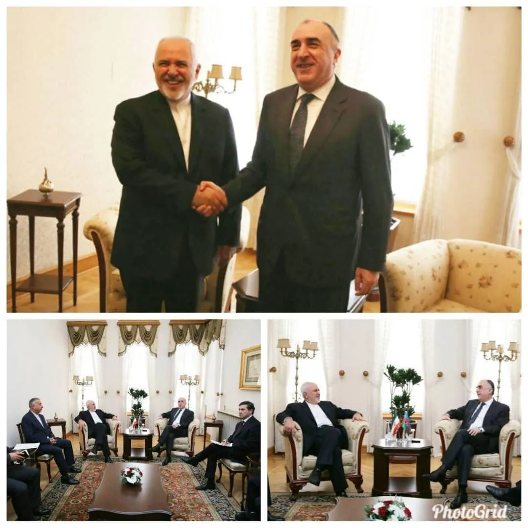 رایزنی ظریف با همتای آذربایجانی‌اش