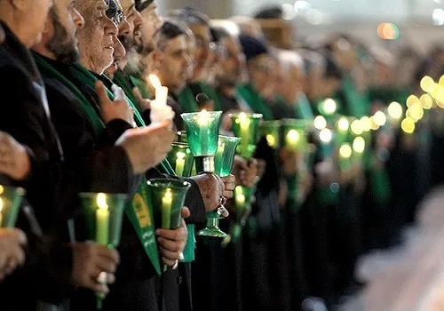 مراسم خطبه‌خوانی شهادت‌امام‌رضا +تصاویر