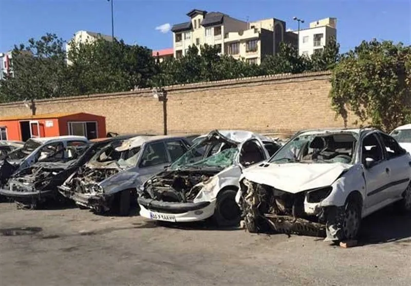 باز نشدن ایربگ ۹۰ درصد خودروهای تصادفی در یک پارکینگ!