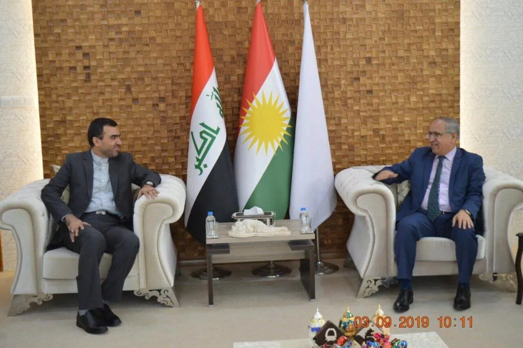 ‌سفر  سرکنسول ایران در سلیمانیه به استان حلبچه